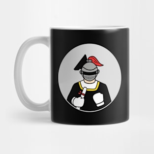 Cute knight graduation - chibi style Mug